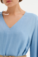 51747 Платье женское (голубой джинс)