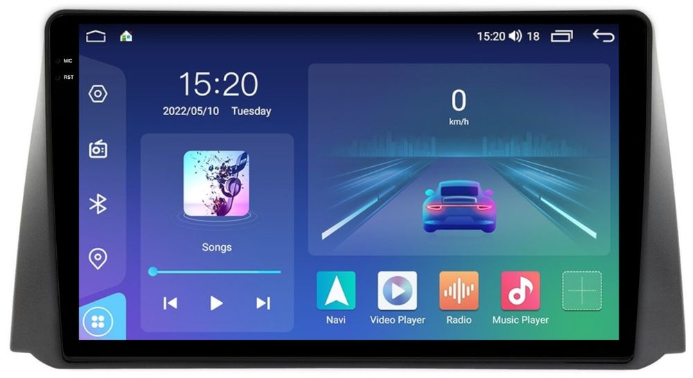 Магнитола для УАЗ Патриот, Пикап 2016-2023+ - Parafar PF237LUX1U2K на Android 13, QLED+2K, ТОП процессор, 8Гб+128Гб, CarPlay, 4G SIM-слот