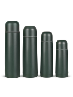 Термос Relaxika 101 (1 литр), хаки (без лого)