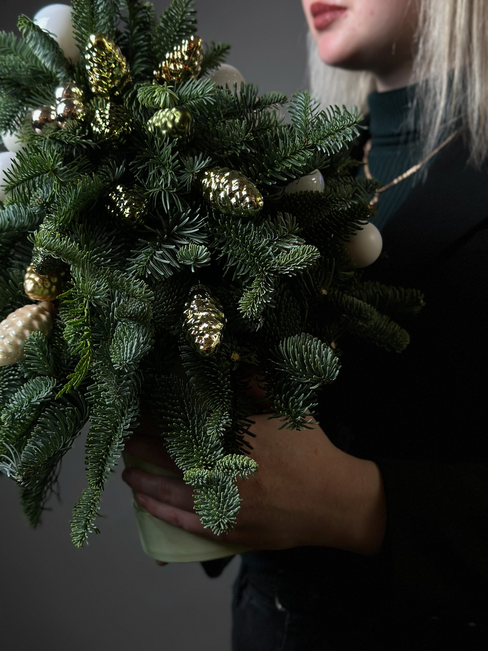 Хвоя в коробке «Новогодняя симфония хвои»