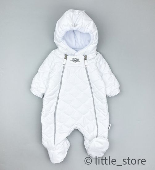 Комбинезон демисезонный "Коди" Белоснежный