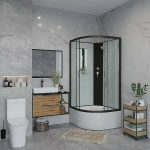 Душевая кабина Niagara Classic NG-6708-14BK 90x90
