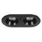 Комплект из светильников и рамки Lightstar Domino Round (214657+214607+214607) D6570707