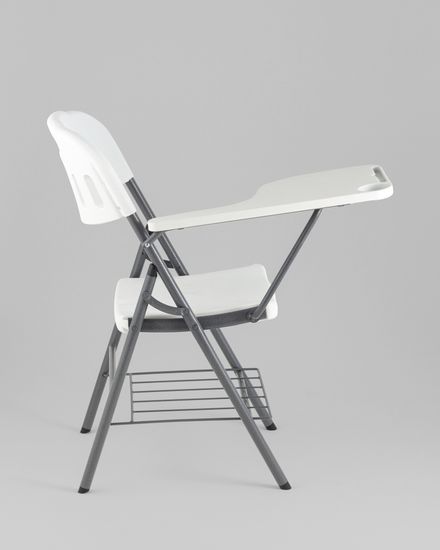 Стул складной банкетный со столиком и полкой