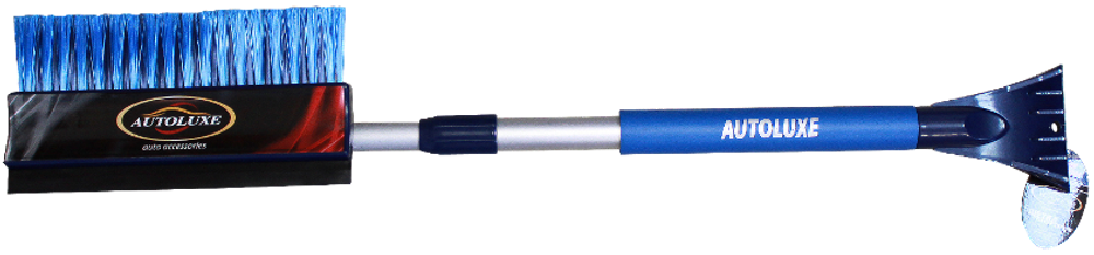 Щетка со скребком AL-115-(кор.12шт) син.