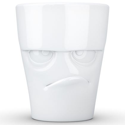Кружка 350мл Tassen Grumpy белая