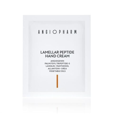ANGIOPHARM ЛАМЕЛЛЯРНЫЙ КРЕМ ДЛЯ РУК С ПЕПТИДАМИ, 3 Мл | LAMELLAR PEPTIDE HAND CREAM