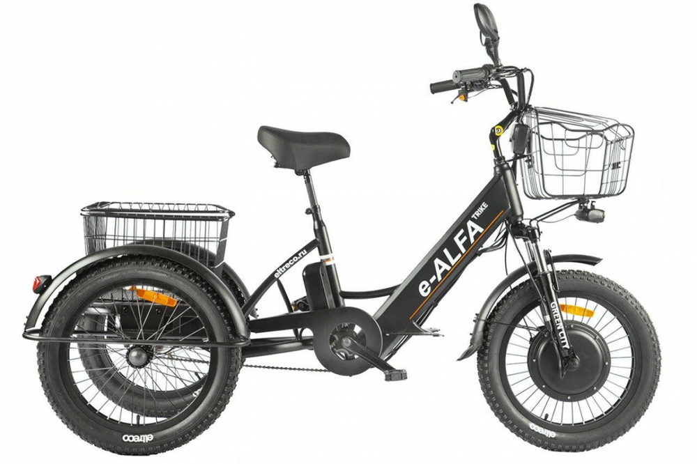 Электровелосипед Eltreco E-Alfa Trike (2024)