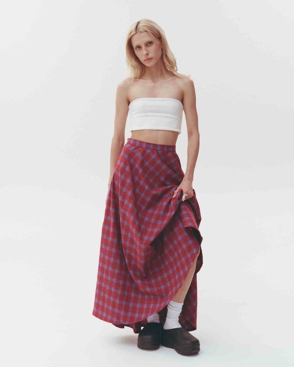 Юбка A-line Wine - фото 1