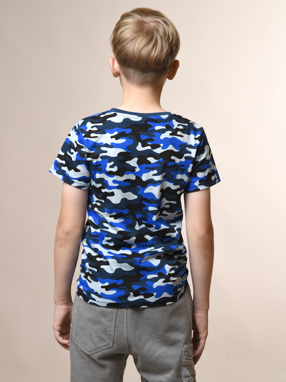 Футболка для мальчика камуфляжная