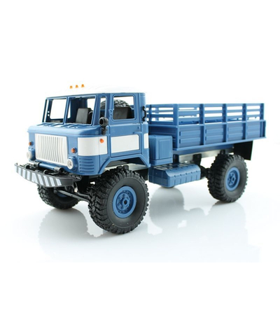 Р/У машина WPL ГАЗ-66 грузовая (синяя) 1/16+акб 2.4G RTR