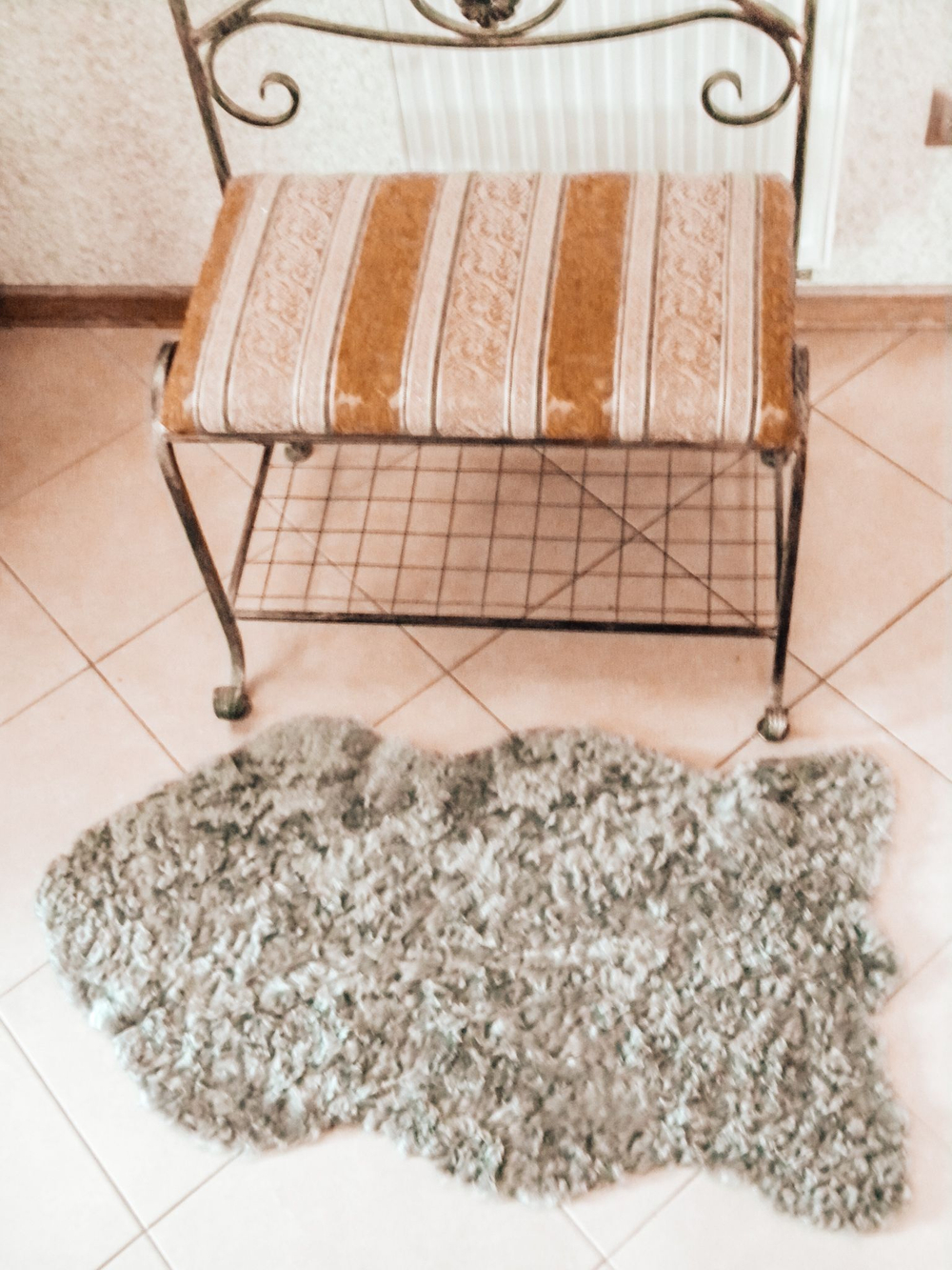 Декоративный коврик "MAGIC SHEEP" из натуральной овчины