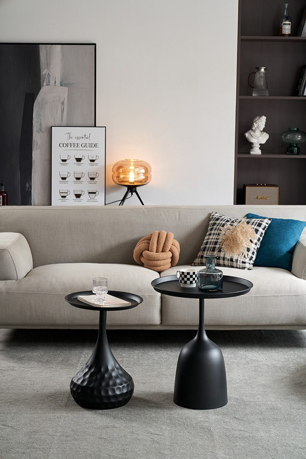 Стол журнальный BAJ-T09Z черный матовый