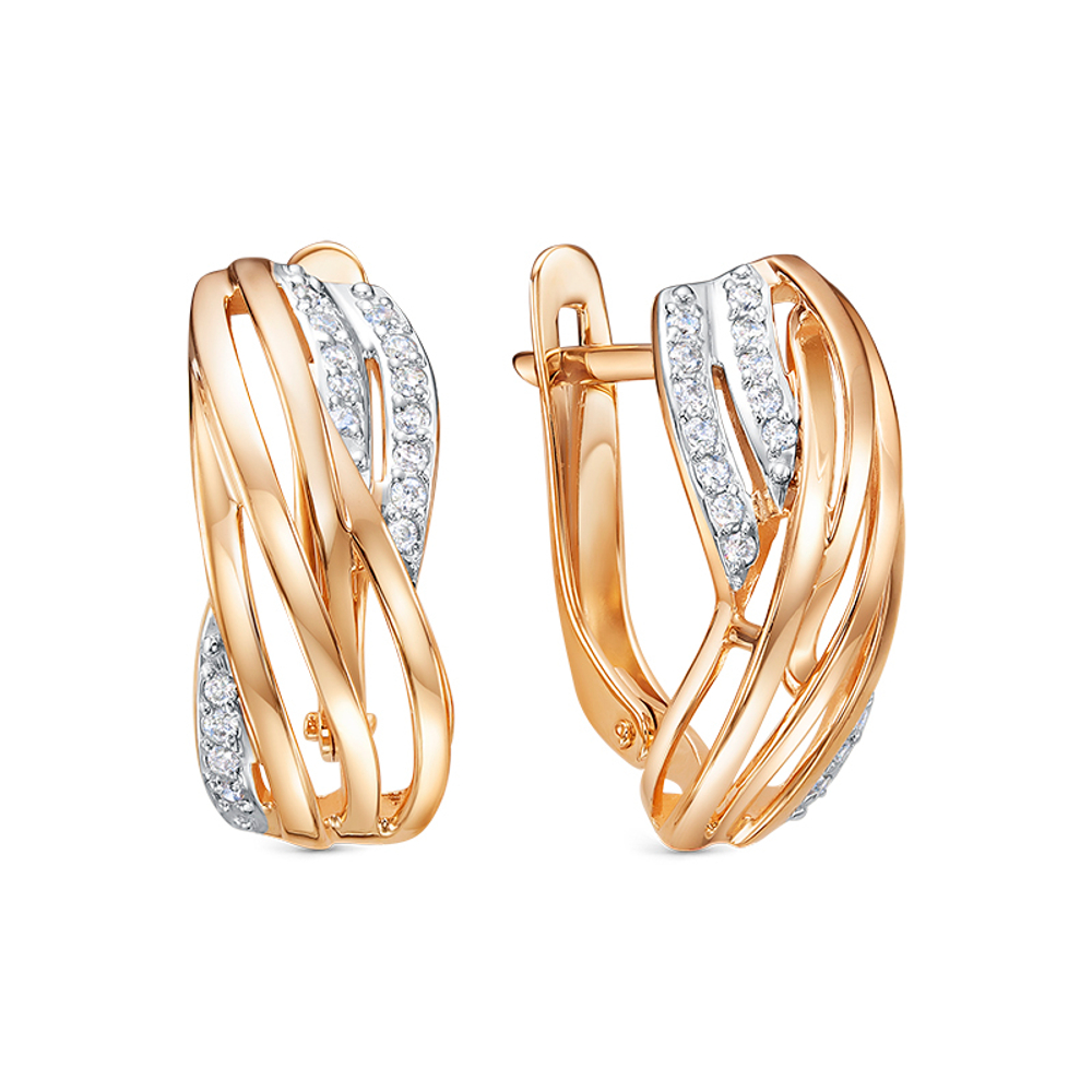 Серьги из золота 585 пробы
