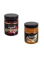 Брусника протертая и Имбирь с Лимоном и Мёдом