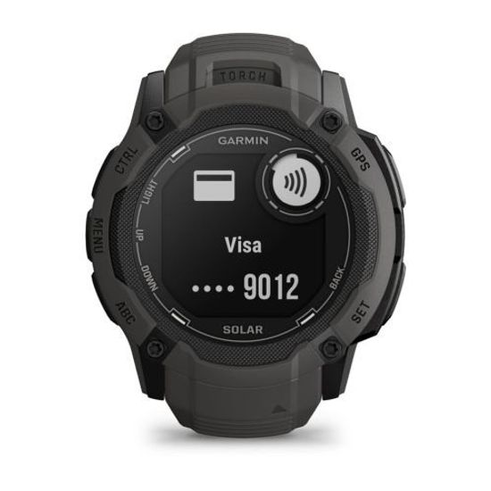 Умные часы Garmin Instinct 2X Solar черный