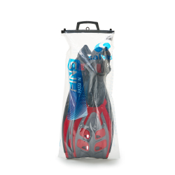 Ласты для плавания SALVAS Tonic Dive, BA190SMR1STS, размер S/M, красные