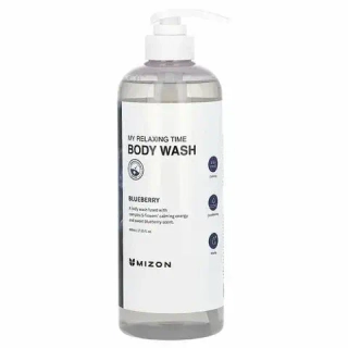 MIZON Гель для душа с экстрактом голубики - My Relaxing Time Body Wash Blueberry ,800мл