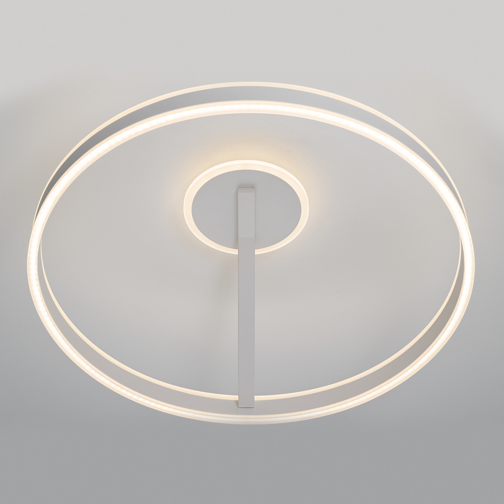 Citilux Дуэт CL719760 LED Люстра с пультом Белая