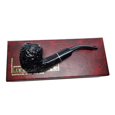 Трубка "Lorenzetti" Sandblast Black Охладитель Model 23 (Бриар) (Италия)