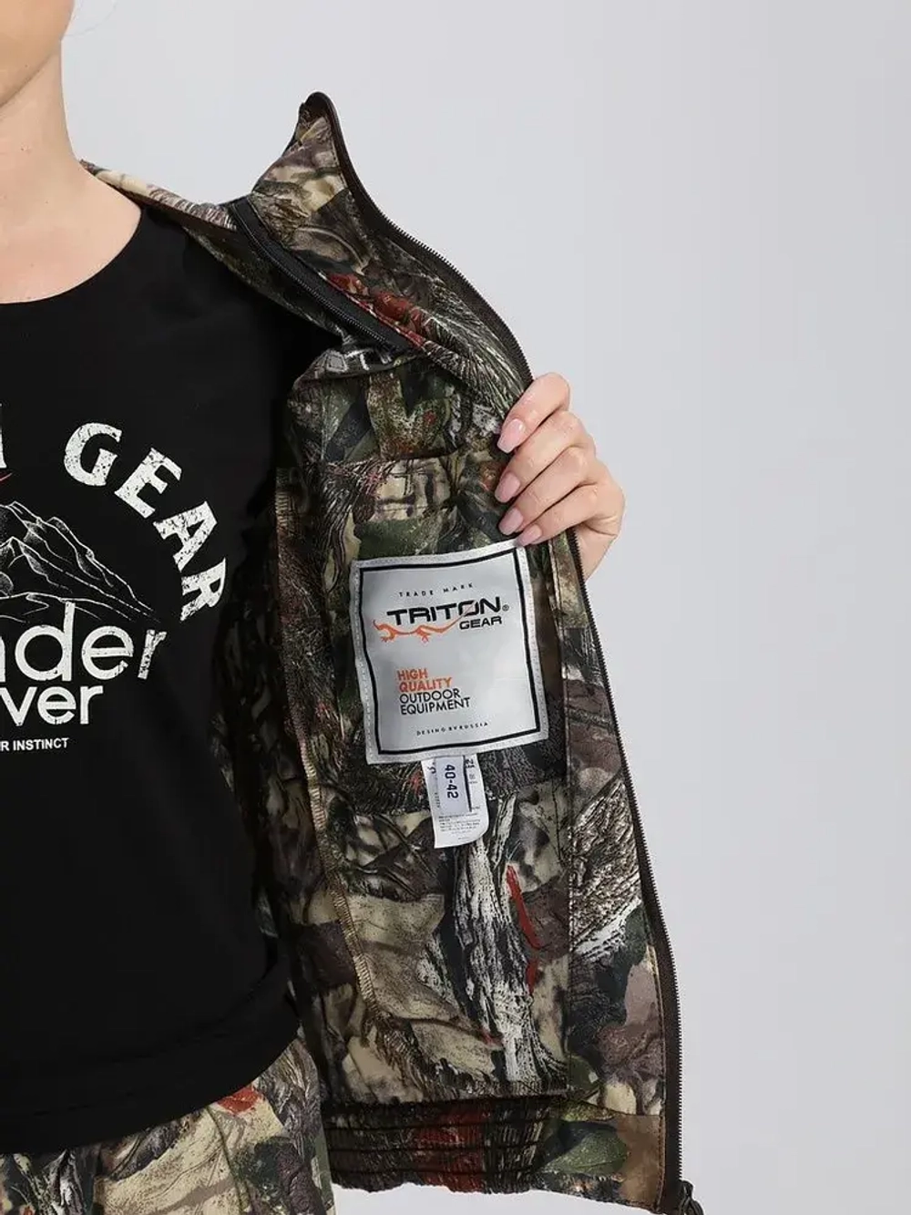 Костюм женский Triton Gear "Wild" (Сорочка, Лес)