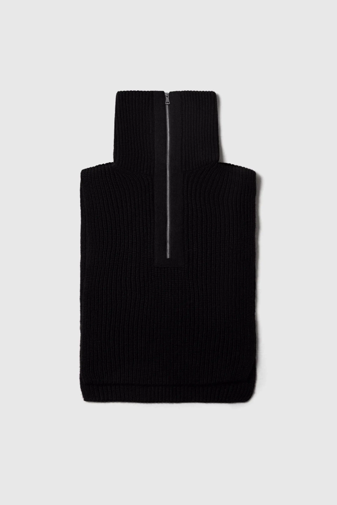 Манишка на молнии