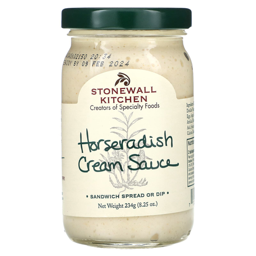 Stonewall Kitchen, сливочный соус с хреном, 234 г (8,25 унции)
