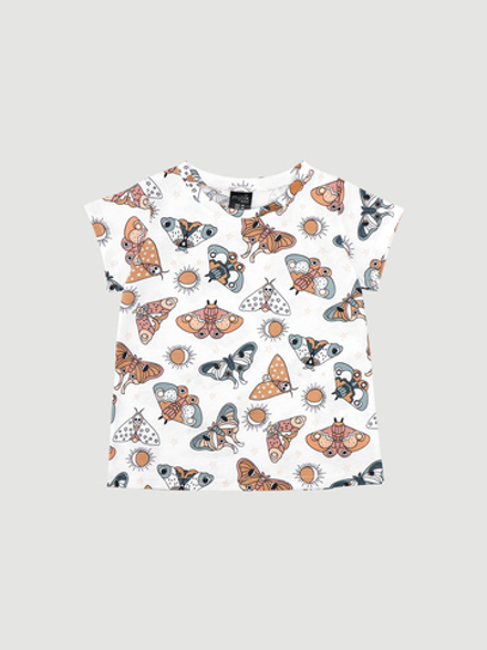 Футболка для девочек Mjölk Бабочки