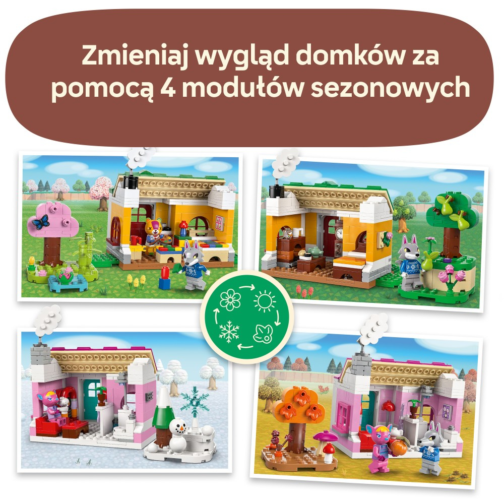 LEGO Animal Crossing - Креативные дома: Время игр 77057