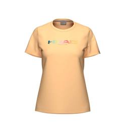 Женская теннисная футболка Head Rainbow - apricot