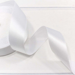 Лента Атласная 2,5см х 28м Сатин (Белый)