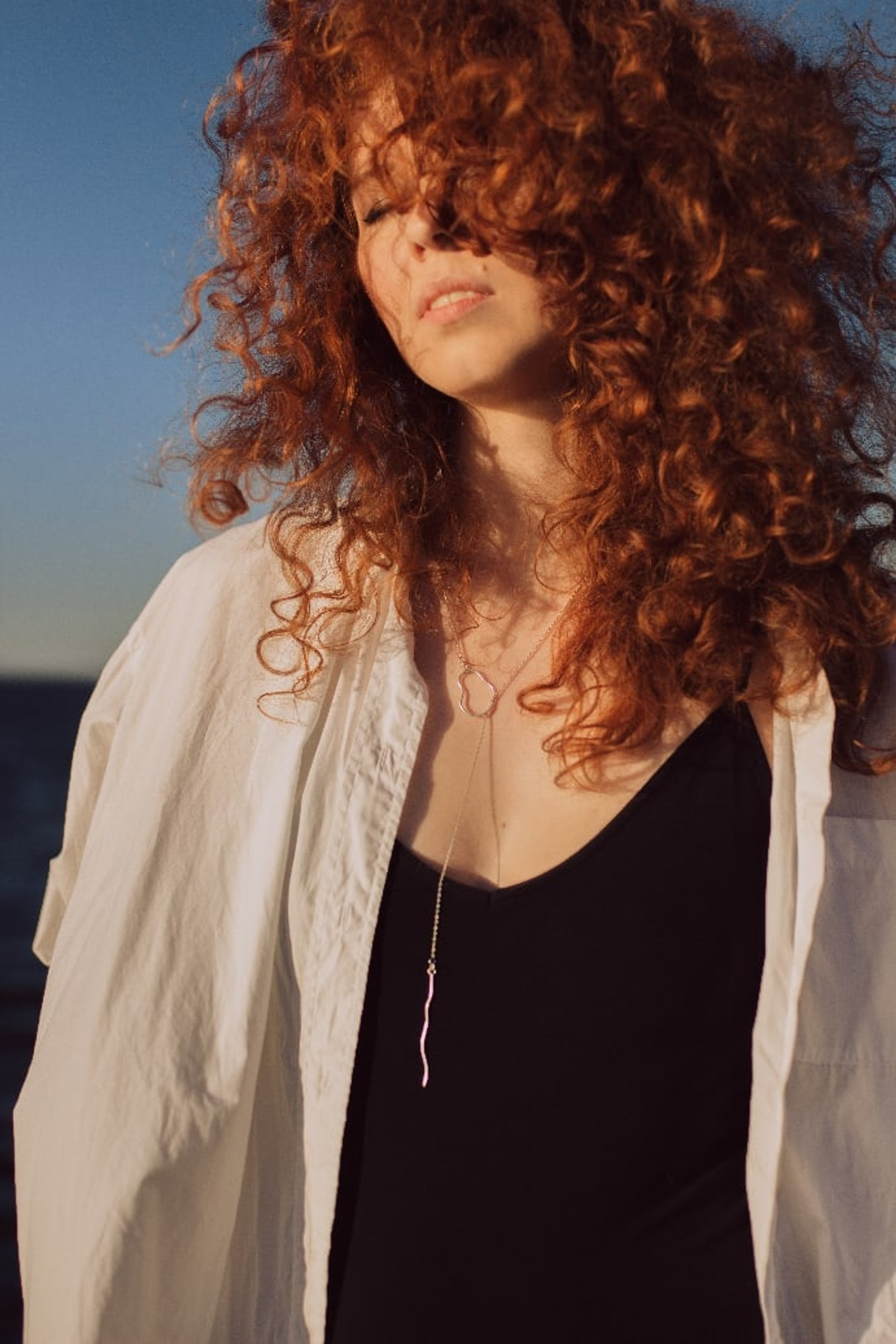 Галстук Облака - овал и палочка