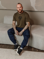 Футболка Варгградъ мужская Хаки «Аляска 2004»