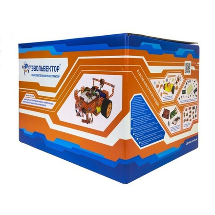 Электронный конструктор Эвольвектор: Образовательный конструктор для изучения робототехники на основе универсальных программируемых контроллеров и миникомпьютеров