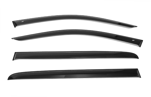 Дефлекторы боковых окон Cobra Tuning на Geely MK Cross 2010 арт.G10410