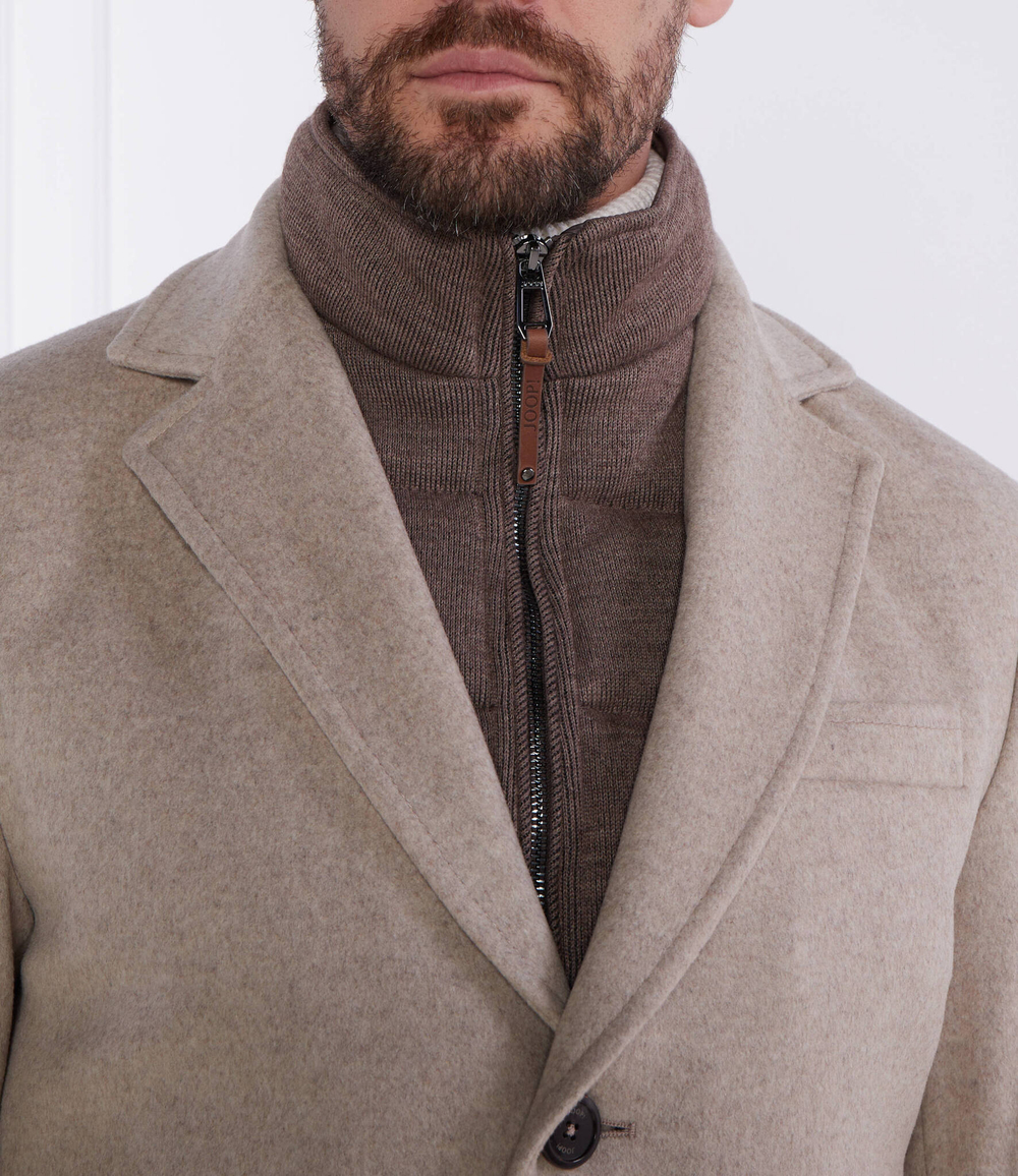 Хлопковое пальто Joop! - бежевый(30037691)