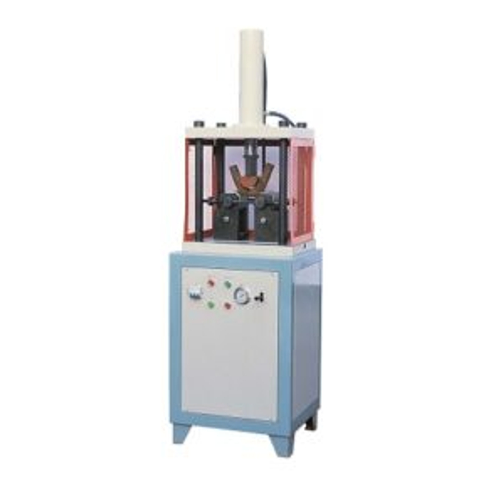 Rebar bending testing machine
