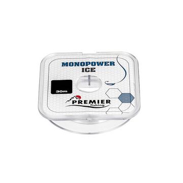 Леска MONOPOWER ICE 0,18mm/30m Clear Nylon (PR-MI-T-018-30) PREMIER fishing