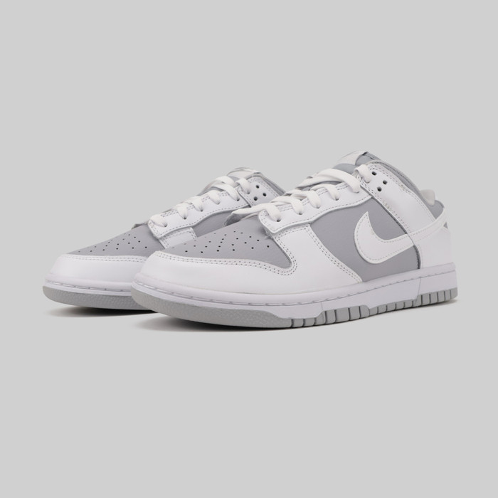 Кроссовки Nike Dunk Low Retro White Grey артикул:DJ6188-003 - купить в магазине Дайс