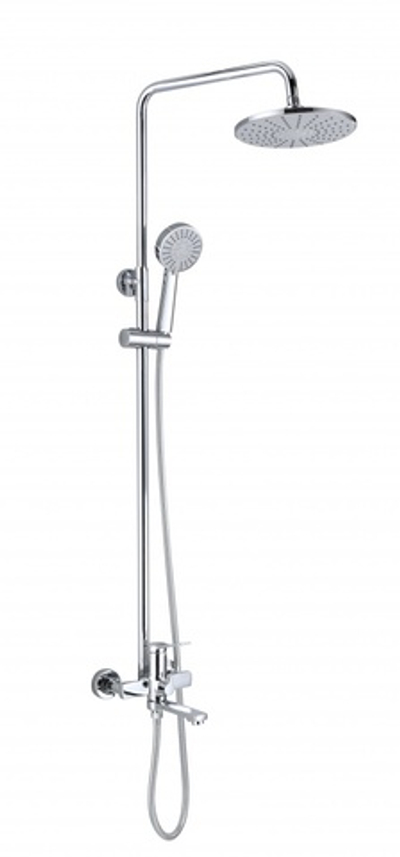 33032 Однорукий душевой релинг  HANSEN  (5/1шт)