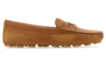 MIU MIU Suede Gommino Loafers Women"s Brown
