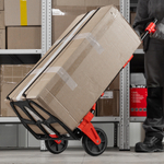 Тележка хозяйственная, складная, 2 колесная, грузоподъемность 150 кг Matrix