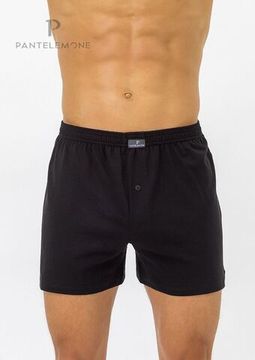 Трусы мужские семейные для больших мужчин Pantelemone PMBB-039, черный