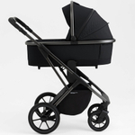 Коляска 4 в 1 Sweet Baby Ricci + автокресло Elegante Plus с базой i-Size ISOFIX DK780 Black
