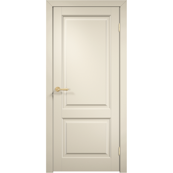 Фото межкомнатной двери эмаль Дверцов Алькамо 2 цвет жемчужно-белый RAL 1013 глухая