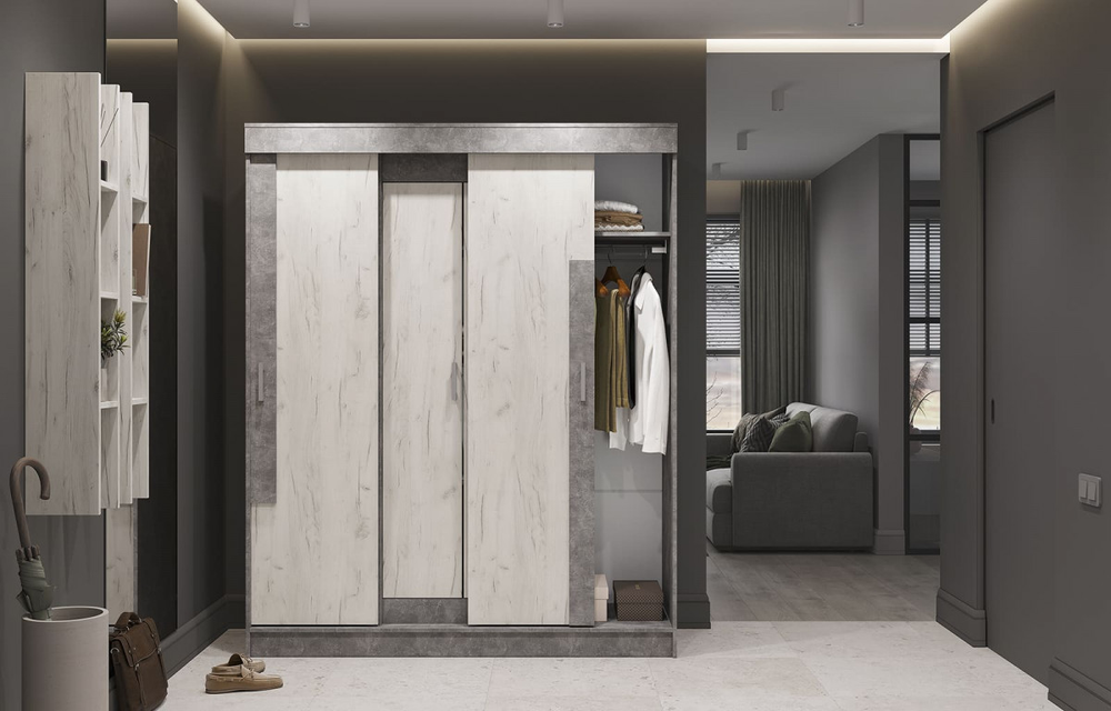 Гамма ШК 01 Шкаф-купе 1.6м