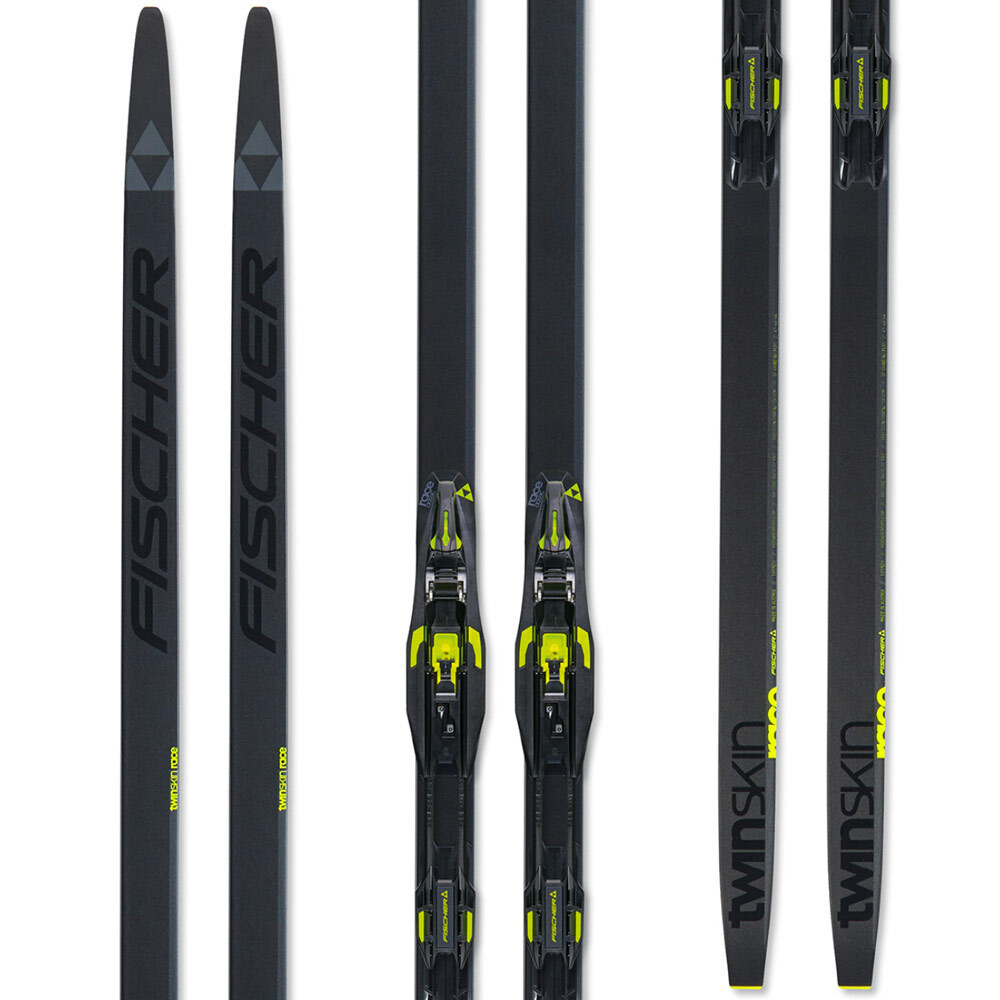 Лыжи FISCHER TWIN SKIN RACE JR IFP N60022, классические
