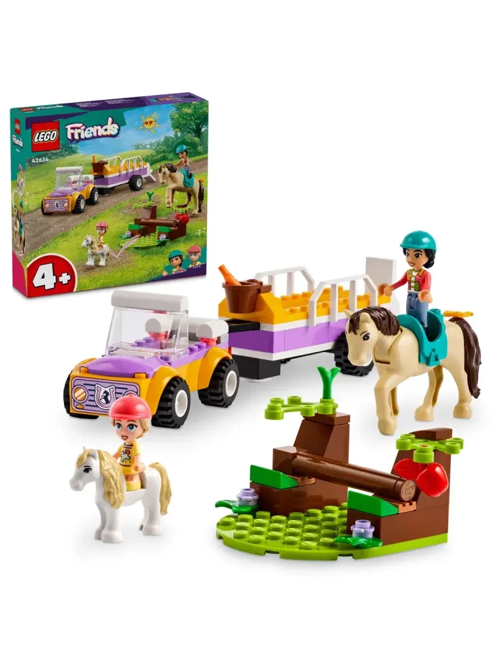 Лего Френдс Прицеп для лошадей и пони 42634 Lego Friends