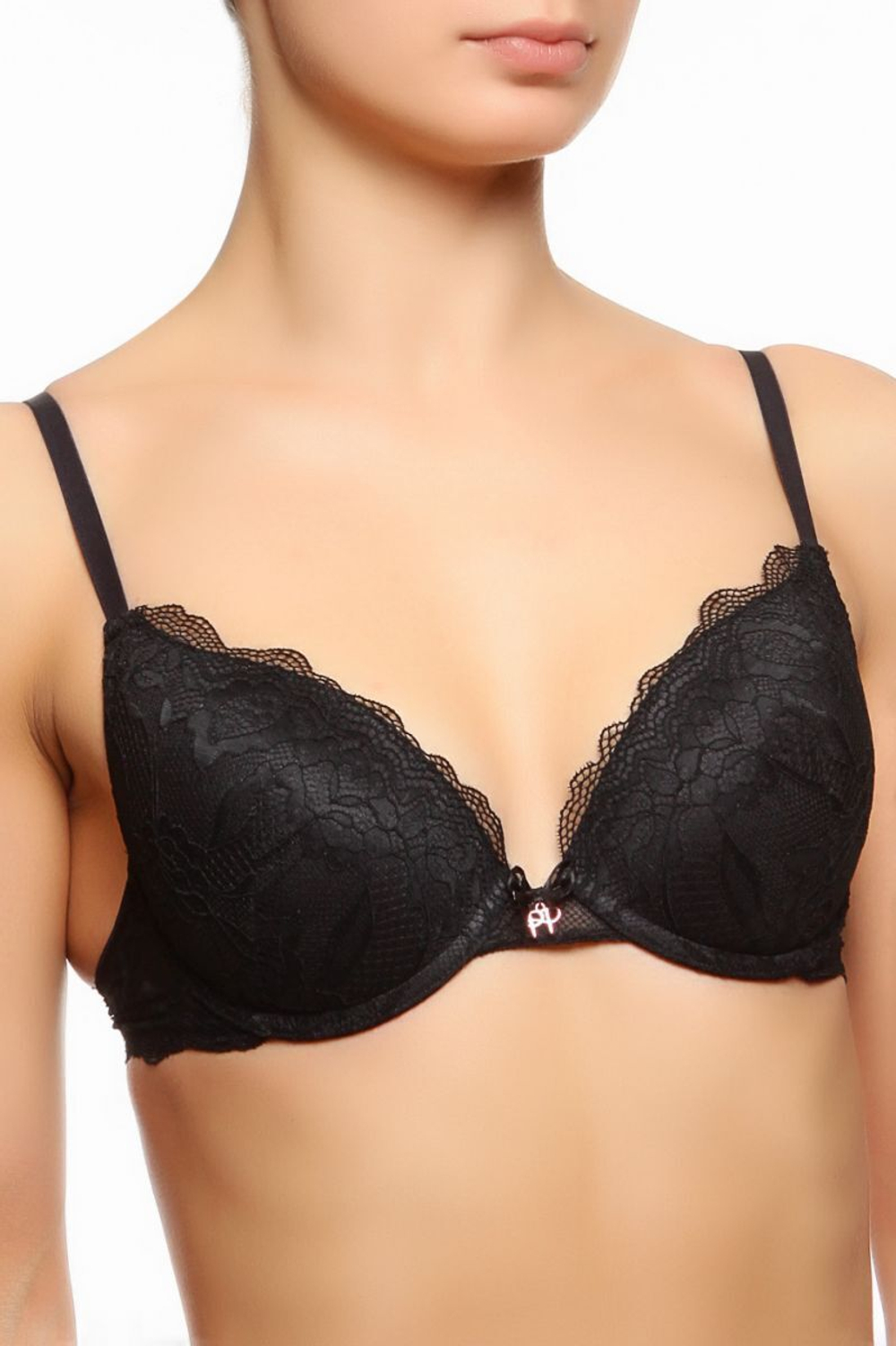 Пуш-ап бюстгальтер Lola (Размер: 34C) (Цвет: коралловый)