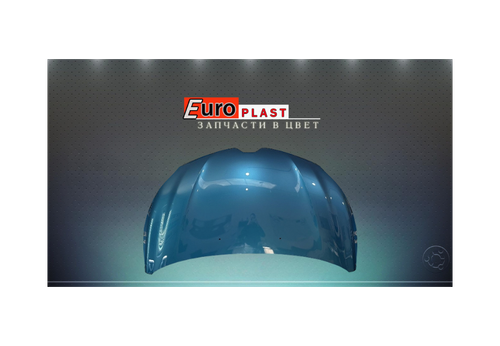 Капот Рено Каптюр Голубой